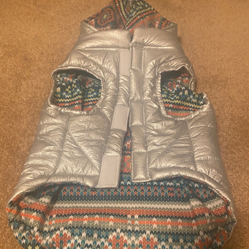 Metallic medium Doggie jacket